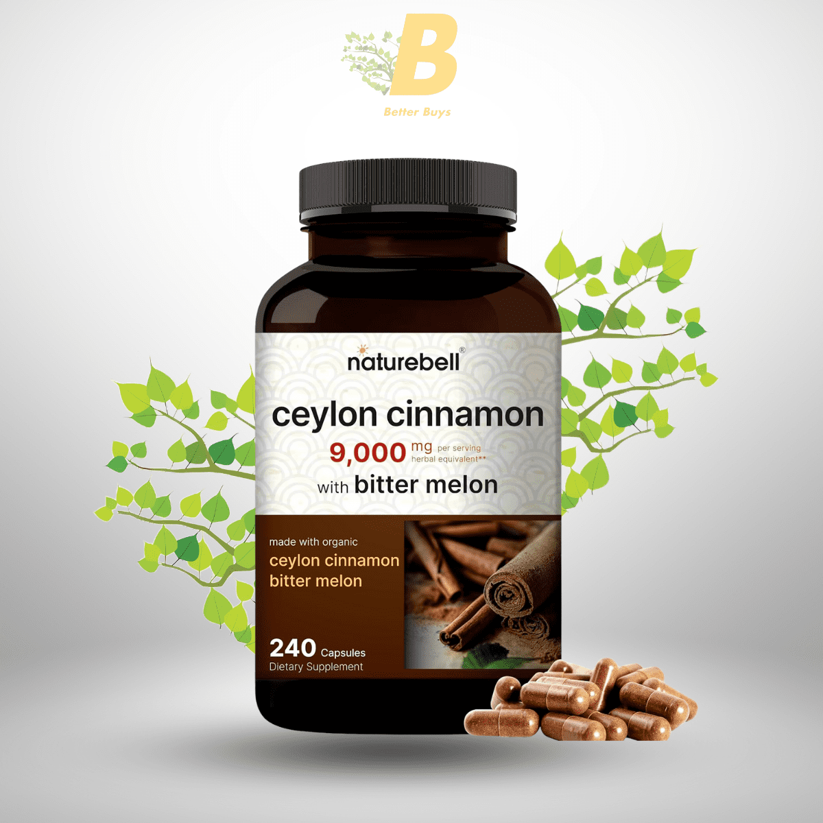 NatureBell Ceylon Cinnamon 9,000mg, Ceylon Cinnamon Capsules Bangladesh, Bitter Melon Supplement Bangladesh,Weight Management Supplements Bangladesh NatureBell Ceylon Cinnamon 9,000mg, Ceylon Cinnamon Capsules Bangladesh, Bitter Melon Supplement Bangladesh,Weight Management Supplements Bangladesh