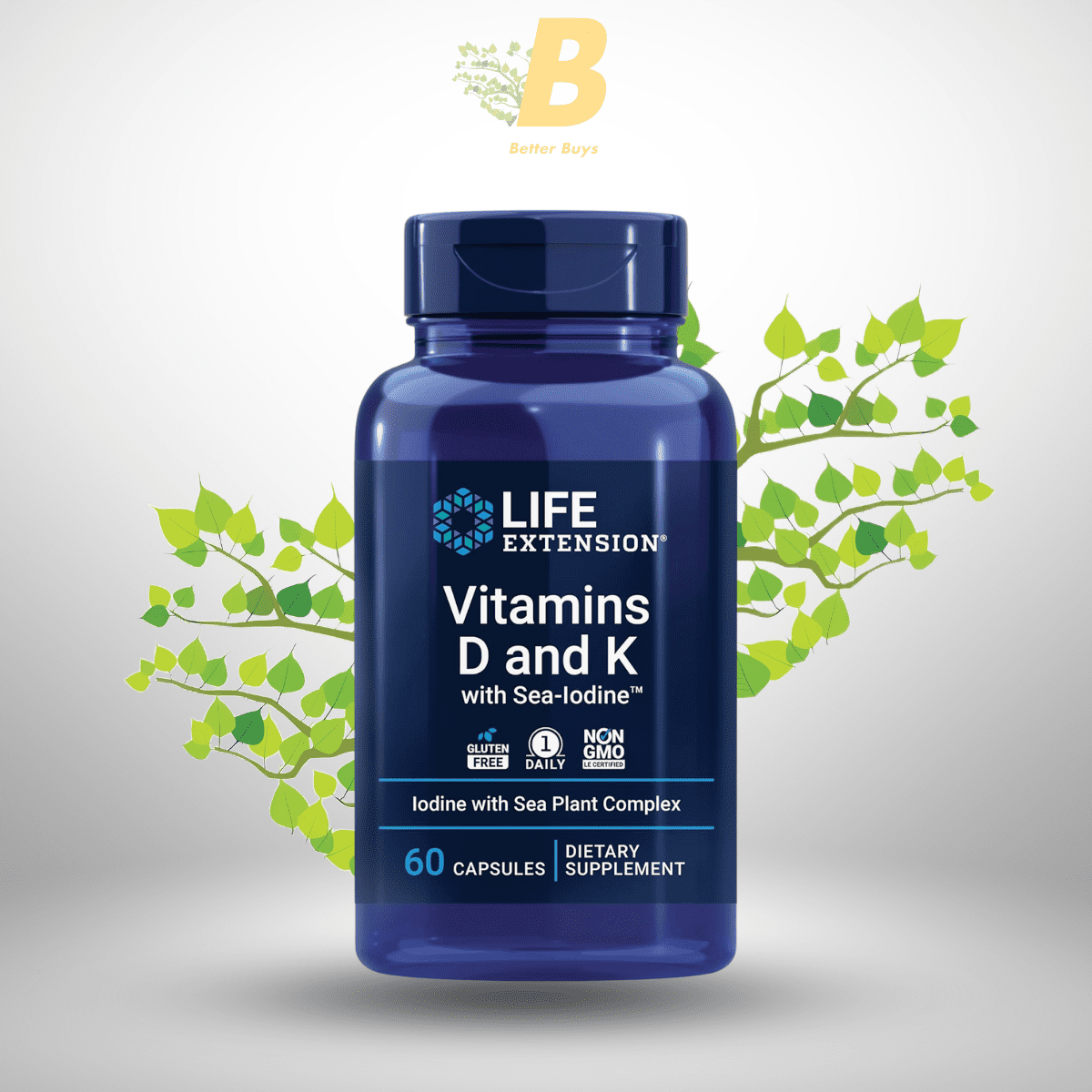 Life Extension Vitamins D and K with Sea-Iodine in Bangladesh Life Extension Vitamins D and K