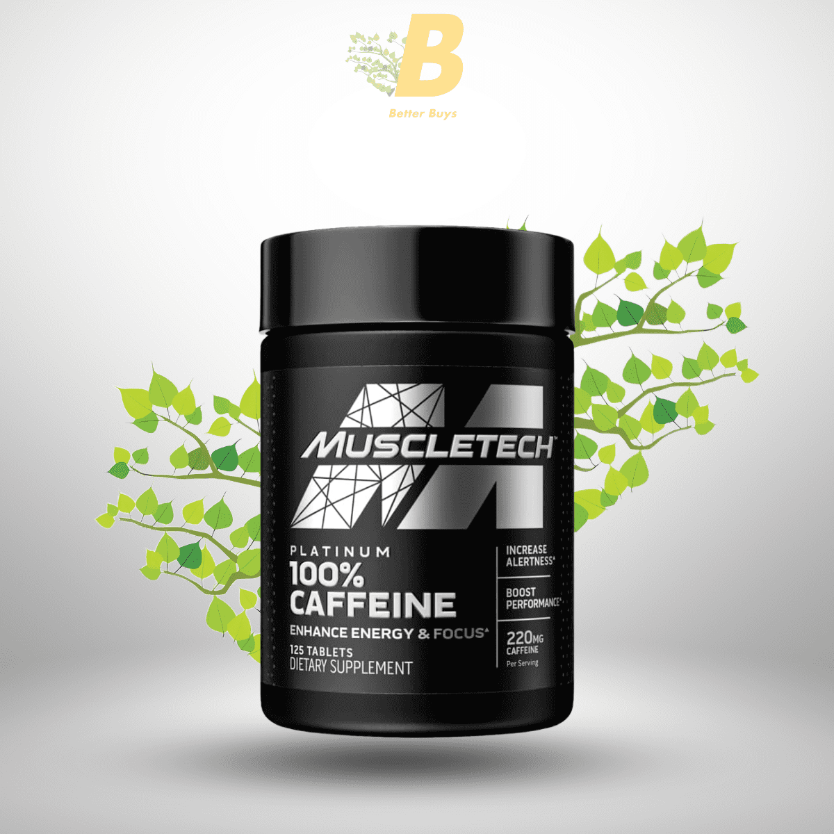 MuscleTech Caffeine 100% Pills for Energy & Mental Focus in Bangladesh MuscleTech Caffeine