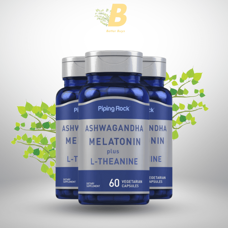 Piping Rock Melatonin Plus Ashwagandha 10mg In Bangladesh