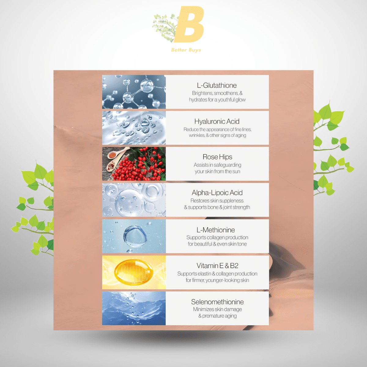 Relumins Glutathione Supplement - 1650mg Reduced Glutathione Complex with Alpha Lipoic Acid, Rose HIPS, Riboflavin, & Vitamin E - 90 Veggie Capsules x 1 Bottle - Proprietary Blend 1 473