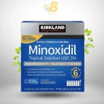Kirkland Minoxidil 5%  for Men with General Thinning of Hair on Top of Scalp